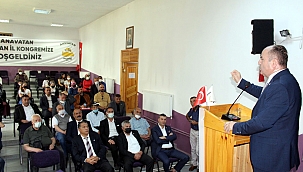 ANAP GENEL BAŞKANI ÇELEBİ, ARDAHAN'DAN CUMHURBAŞKANI ERDOĞAN'A TEŞEKKÜR ETTİ
