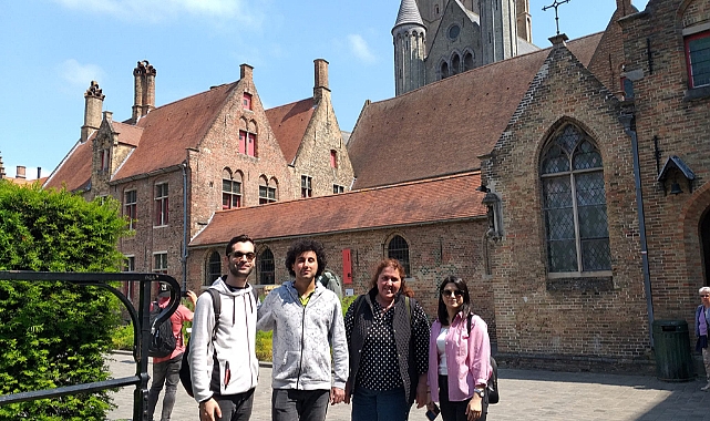 Erasmus kapsamındaki öğretmenler sertifikalarını aldılar