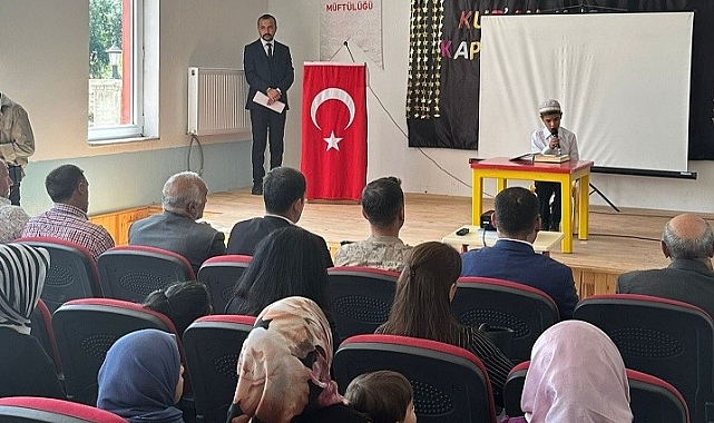Çıldır'da Yaz Kuran Kursları kapanış programı düzenlendi