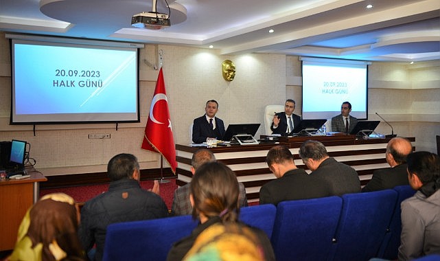 “Halk Günü” toplantısı yapıldı
