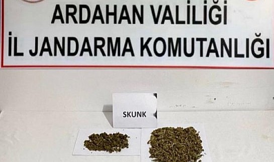 Ardahan’da uyuşturucu operasyonu