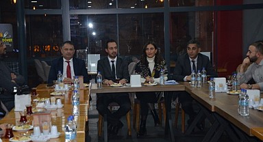 DEVA Partisi gazeteciler ile bir araya geldi
