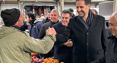 Milletvekili İncesu, sorunların çözümü için esnafın yanında