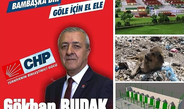 CHP Göle Belediye başkan adayı Gökhan Budak, projelerini açıkladı: