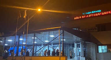 Göle'de muhtarlık kavgası, hastane önünde de devam etti