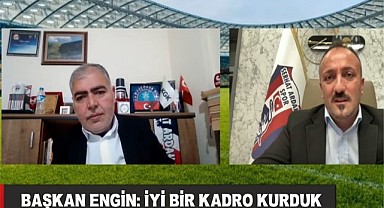 Serhat Ardahanspor Başkanı Üzeyir Engin, Ardahan TV’de soruları cevapladı
