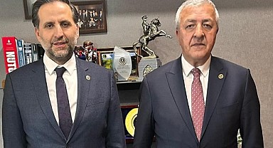 Başkan Budak, TBMM’de İncesu’yla görüştü