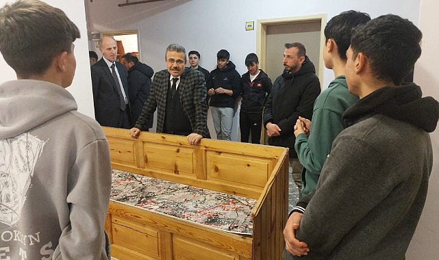 Müdür Uzantı, öğrencilerle bir araya geldi