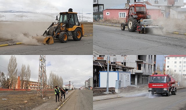 Ardahan'da bahar temizliği