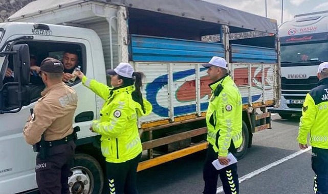 Bayramda trafik denetimleri artırıldı