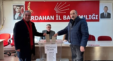 Ardahan'da İmamoğlu için oy verme işlemleri devam ediyor