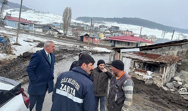 Başkan Budak, selin vurduğu Çalıdere’yi ziyaret etti