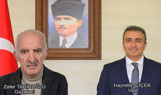 Gazeteci Tahiroğlu, Ardahan Valisi Çiçek’i yazdı