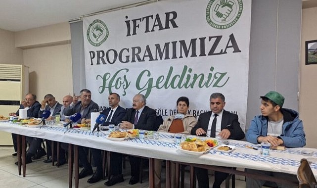 Göleliler iftar programında buluştu