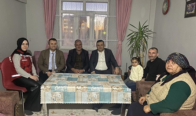 Müdür Çetinkaya, Yıldız ailesiyle bir araya geldi