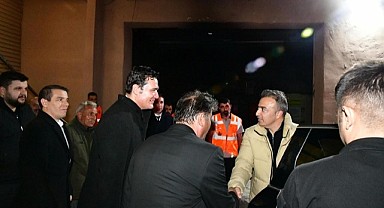 Vali Çiçek, Ilgar dağındaki ekipleri denetledi