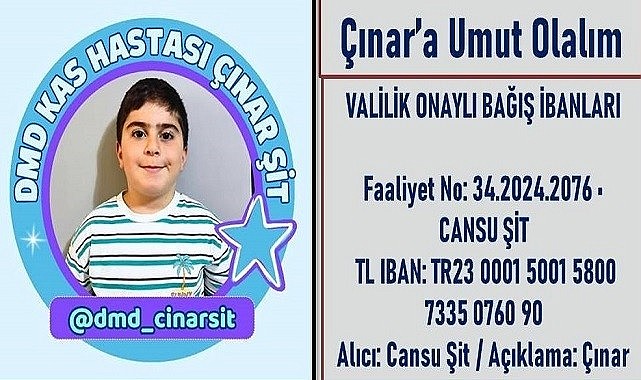 Çınar İçin Umut Olalım