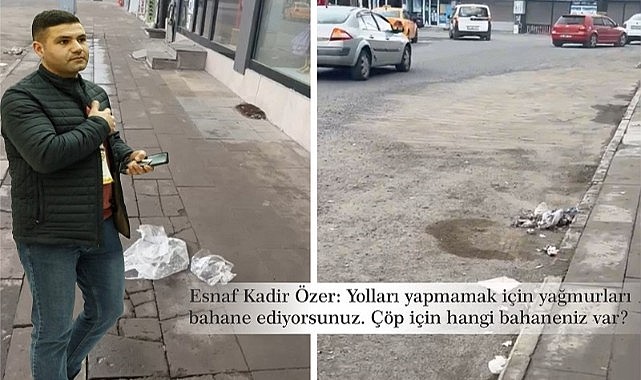 Çöp sorunu esnafın sabrını tüketti!