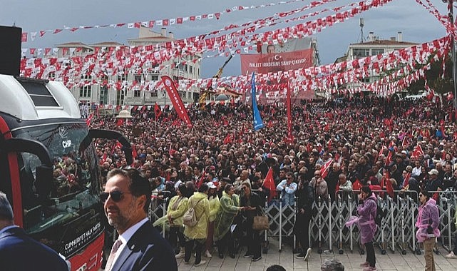 Vekil İncesu Yozgat mitingine katıldı