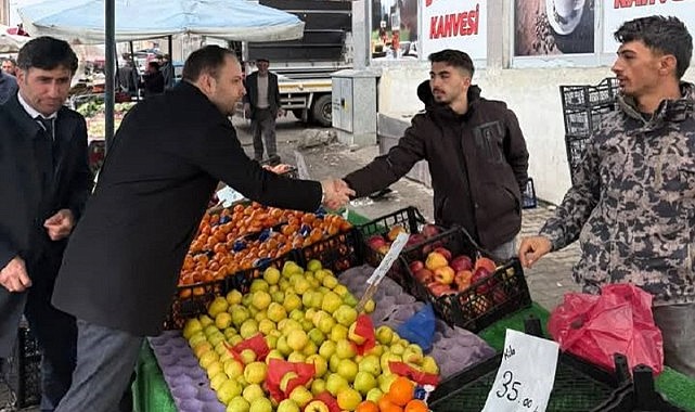 Vekil Koç, Göle'de esnaf ziyaretine çıktı