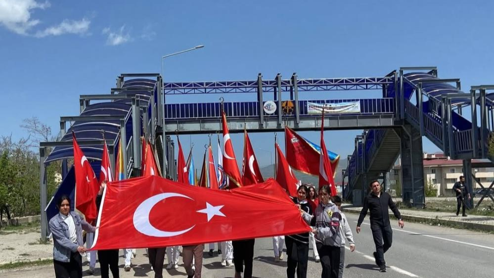 Diyadin'de 19 mayıs coşkuyla kutlandı