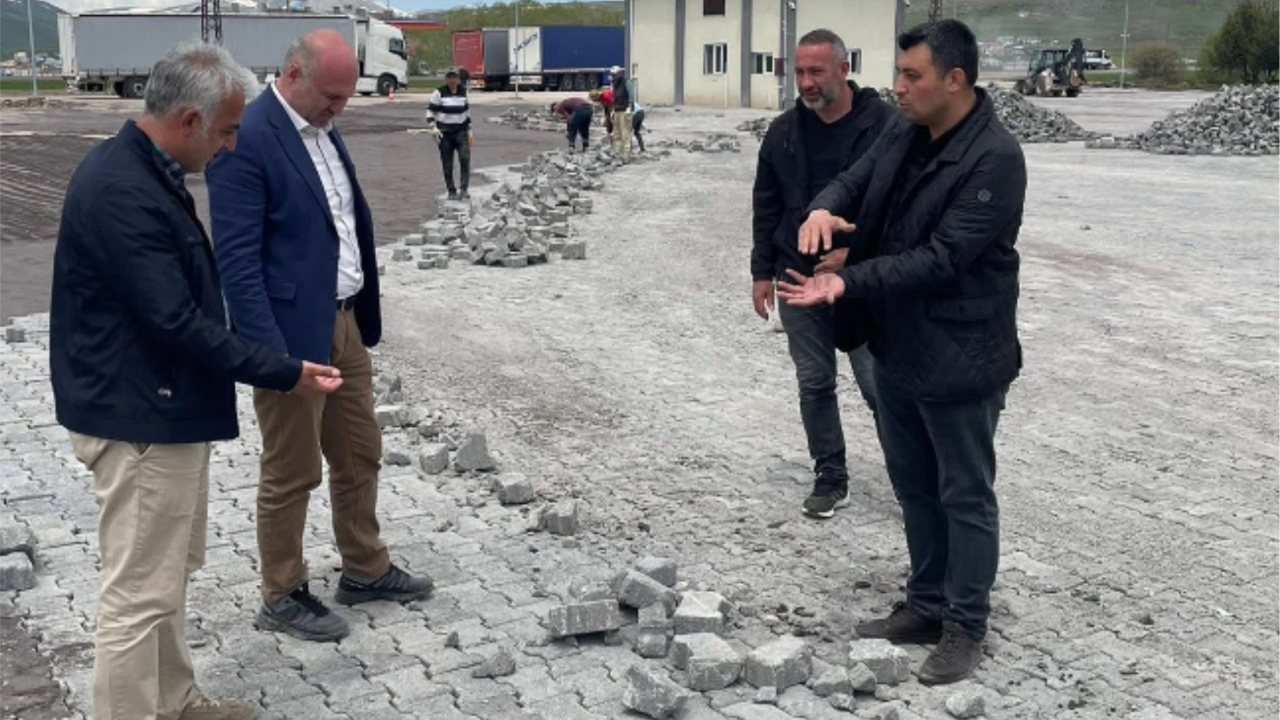 Genel Sekreter Damal TIR Parkını denetledi