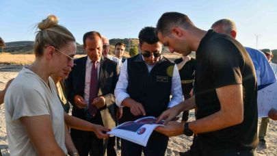 Tunceli’de saatte 160 ton sıcak asfalt üretecek plentin altyapı çalışmaları başladı