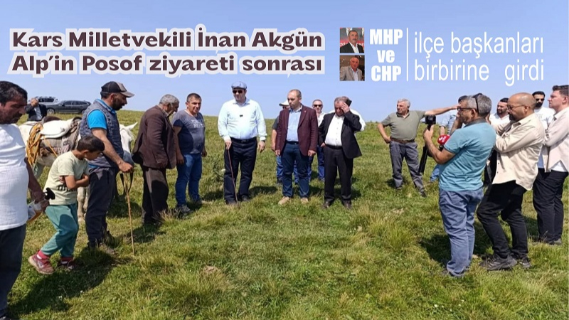Posof’ta MHP-CHP gerginliği!