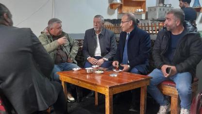 CHP Ardahan İl Başkanı Dündar, Göle ilçe örgütü ile bir araya geldi