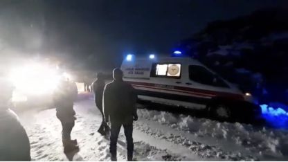 Bingöl’de yoğun kar yağışı sonrası ekipler seferber oldu