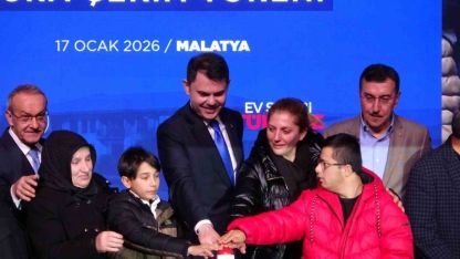 Bakan Kurum: "Yüzyılın Konut Projesi ile Türkiye genelinde 500 bin sosyal konut inşa ediyoruz"