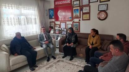 Posof’ta Bayramlaşma ve Şehit Ailelerine Ziyaret