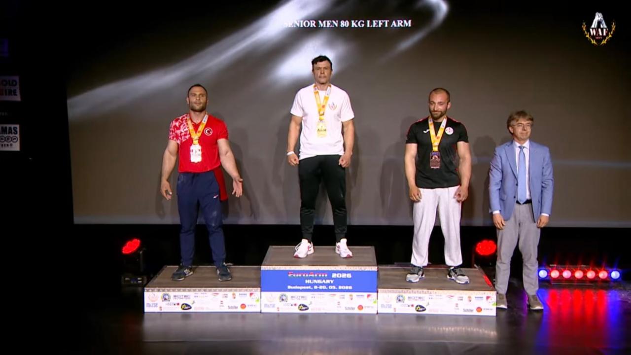Ardahanlı sporcudan Avrupa’da büyük başarı