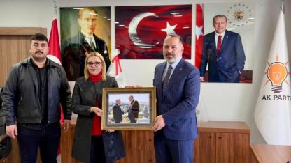 Başkan Köseliören’den Anlamlı Ziyaret: Cumhurun iki kalesi Ak partide buluştu