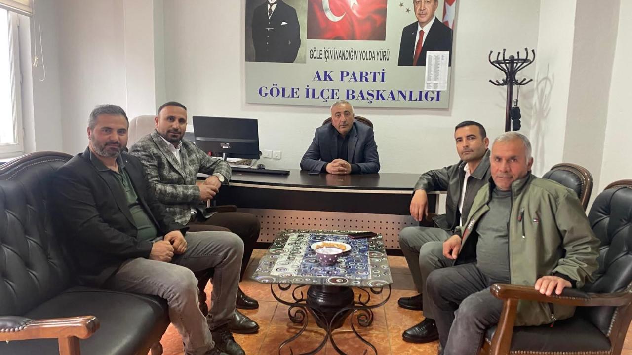 Göle AK Parti İlçe Teşkilatında Bayram Nöbeti