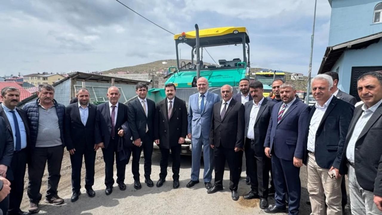 Köprülü’ye Beton Yol Çalışması Start Aldı