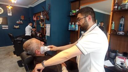Kurban Bayramı yaklaştı, berberler doldu taştı