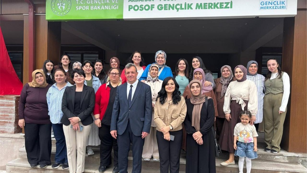 Posoflu kursiyerler hünerlerini sergiledi