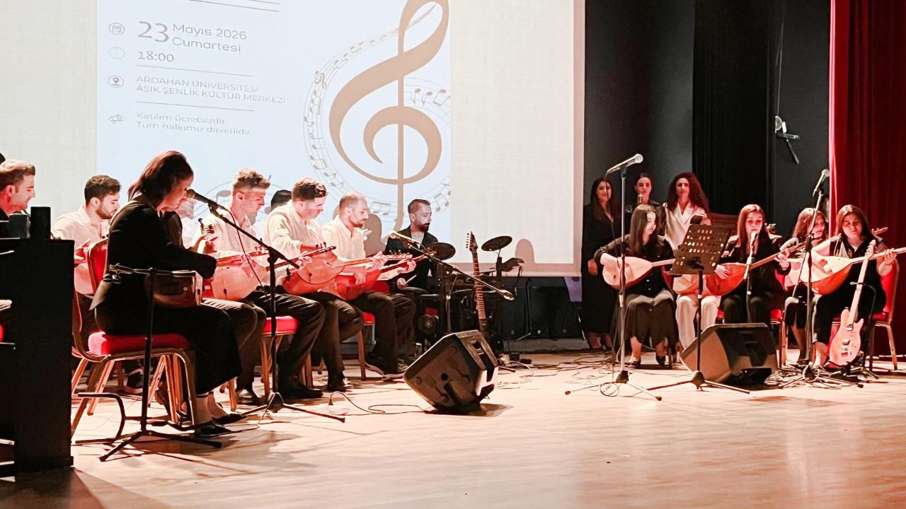 Sanatın Kalbi Ardahan’da Attı: Masal Sanat Akademi’den Muhteşem Konser