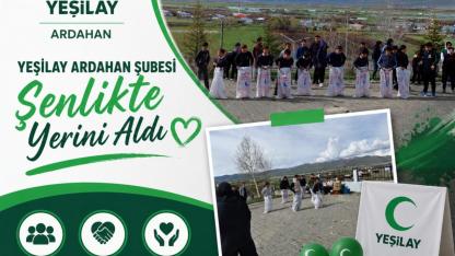 Yeşilay Ardahan Şubesi şenlikte buluştu