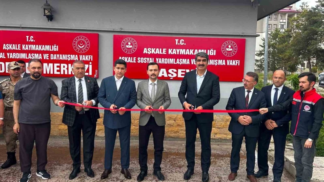 Aşkale’de aşevi hizmete açıldı: Günde 70 aileye sıcak yemek ulaştırılacak