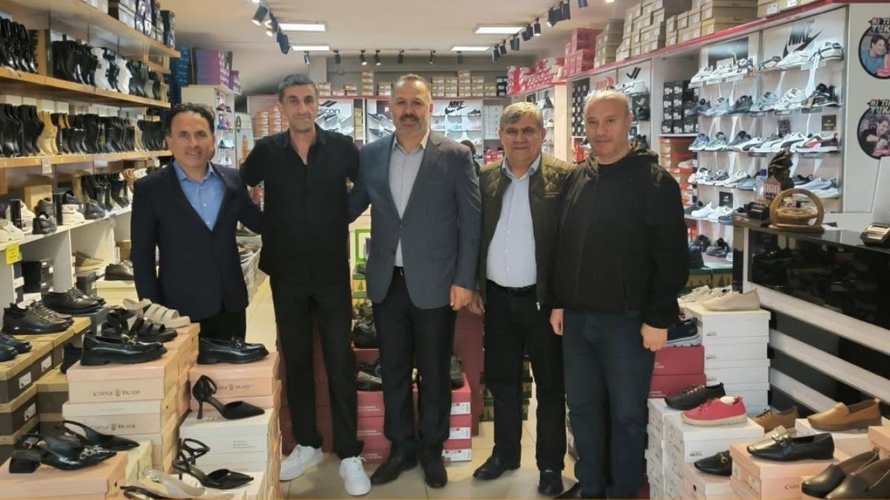 Başkan Aydın esnaflarla bir araya geldi