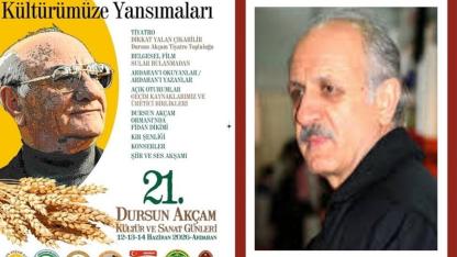 Dursun Akçam Kültür ve Sanat Günleri Başlıyor