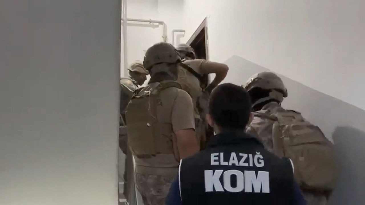 Elazığ merkezli 4 ilde ’Barbaroslar’ suç çetesine operasyon: 29 şüpheli yakalandı