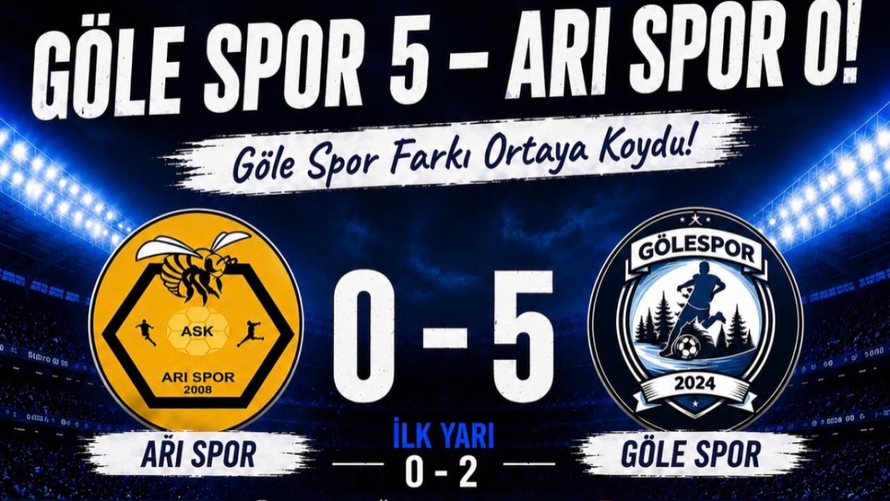 Gölespor’dan Farklı Galibiyet: Liderlik Koltuğunu Sağlamlaştırdı