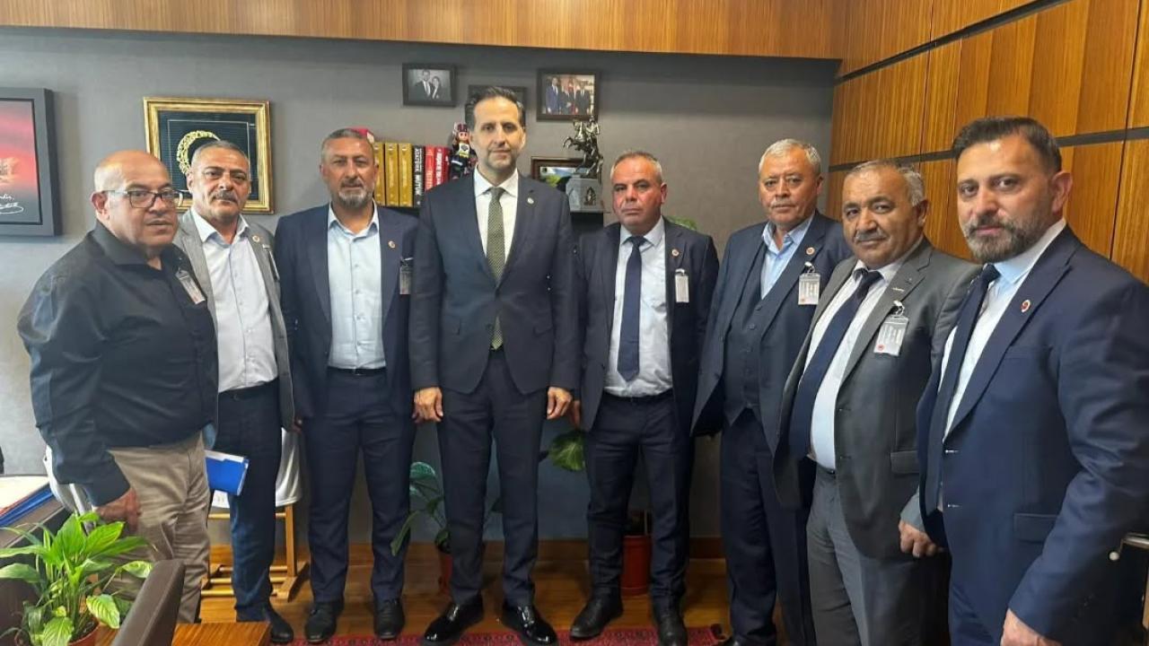 İncesu muhtarları Meclis’te ağırladı