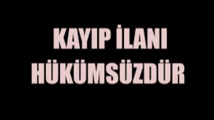 KİMLİK KAYIP İLANI / ARDAHAN