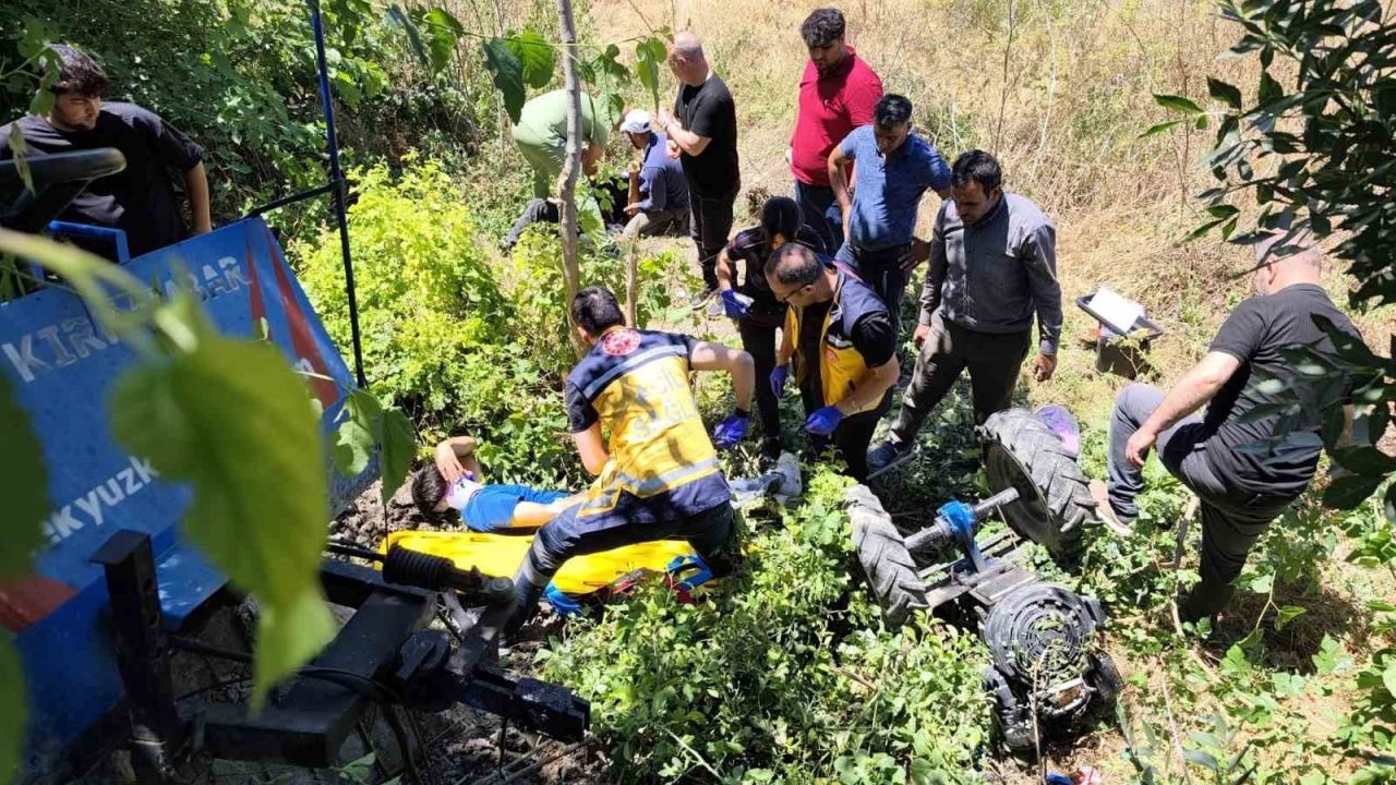 Malatya’da çapa motoru devrildi: 3 yaralı
