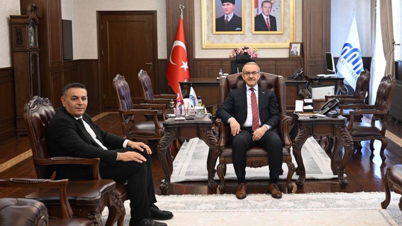 MTSO Yönetim Kurulu Başkanı Sadıkoğlu’ndan Vali Yavuz’a ziyaret