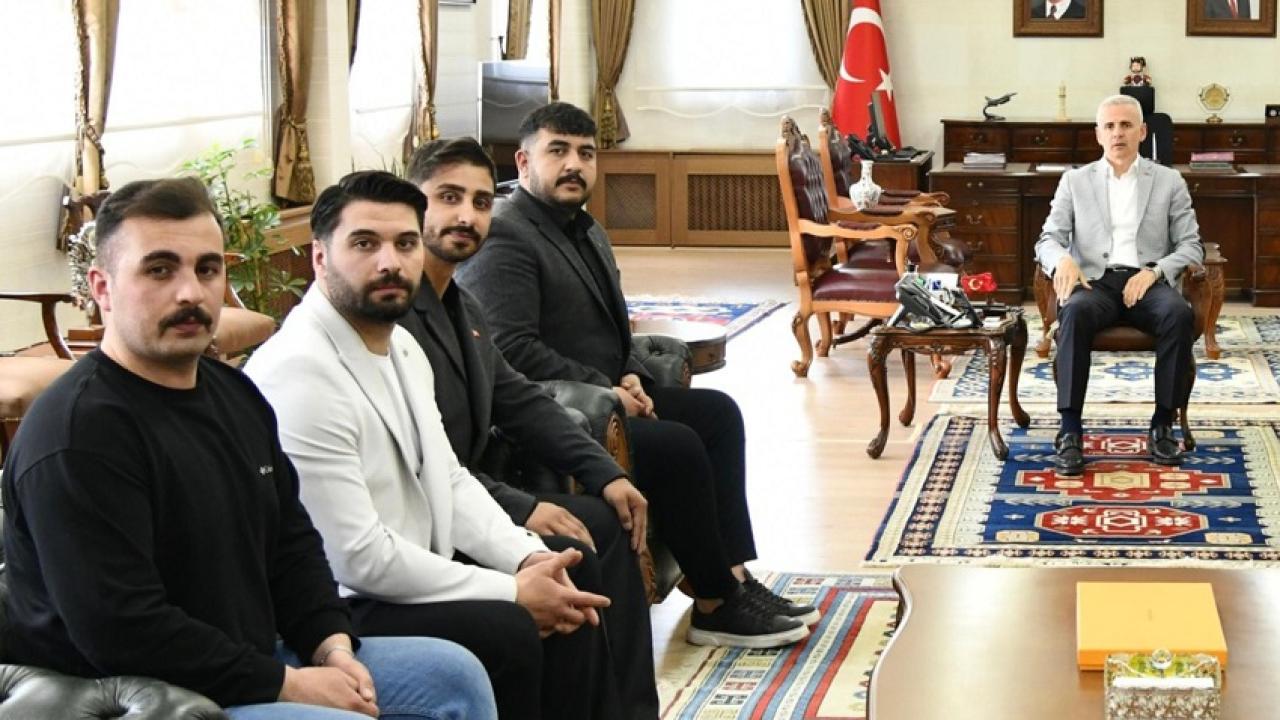 Ülkücü Gençler Valiliği Ziyaret Etti